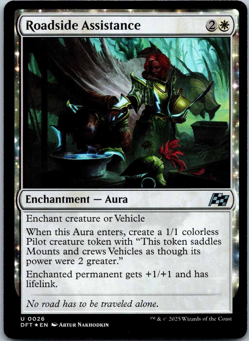 Roadside Assistance 26 Uncommon Aetherdrift Magic: The Gathering Near Mint