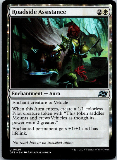 Roadside Assistance 26 Uncommon Aetherdrift Magic: The Gathering Near Mint