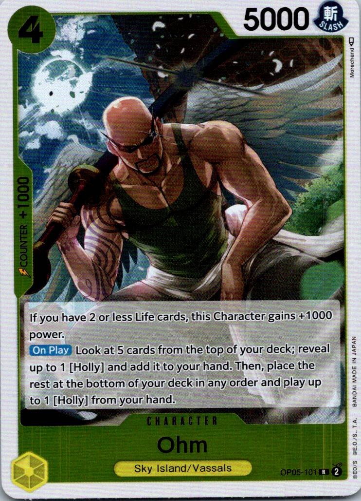 Ohm (Judge Pack Vol. 4) OP05-101 Rare One Piece Promotion Cards One Piece NM