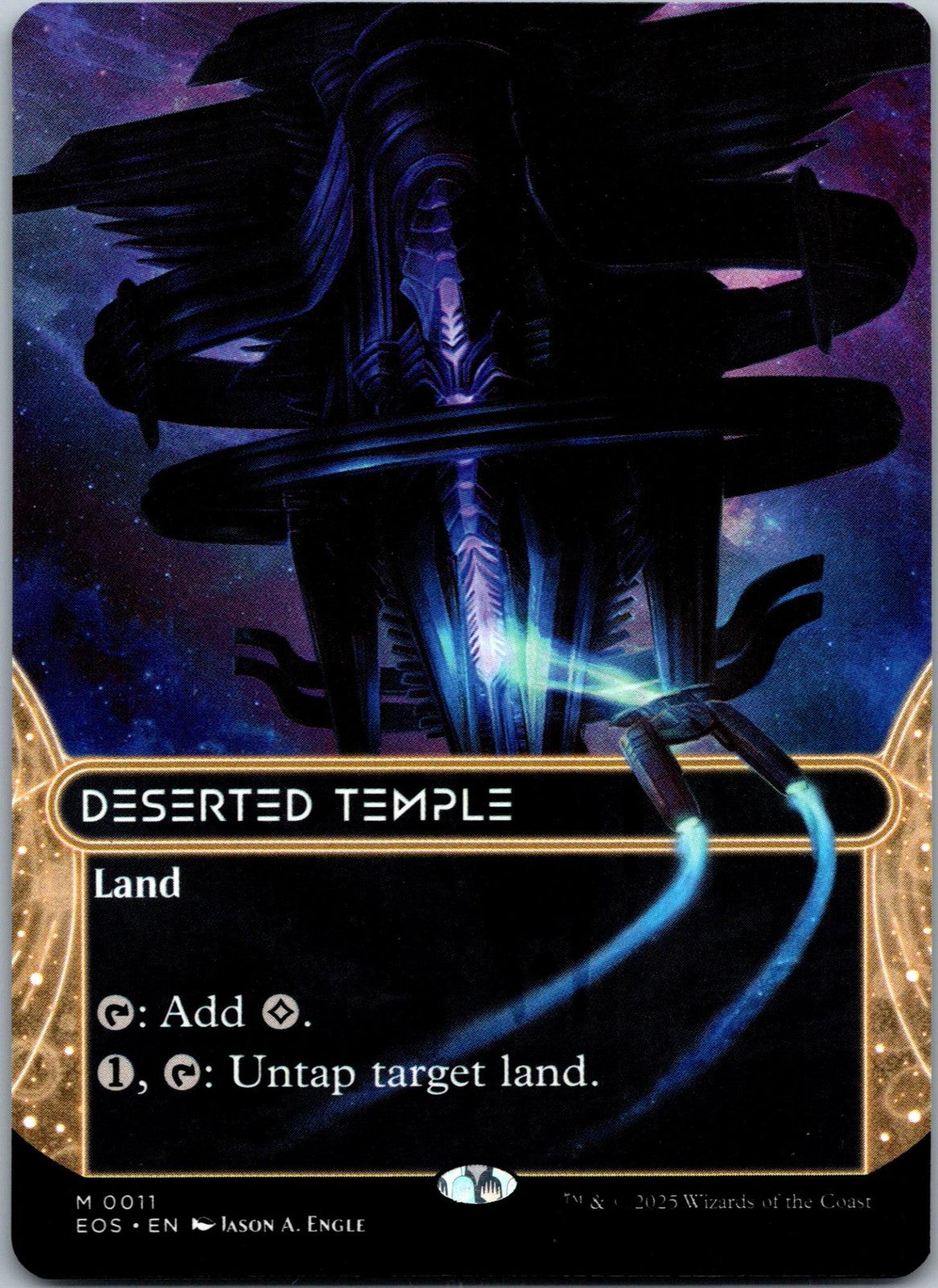 Deserted Temple Edge of Eternities: Stellar Sights Magic: The Gathering NM