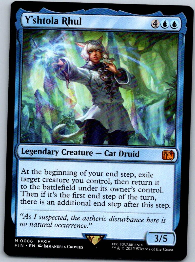Y'shtola Rhul 86 Mythic FINAL FANTASY Magic: The Gathering Near Mint