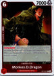 Monkey.D.Dragon OP13-017 Rare Carrying On His Will One Piece Near Mint