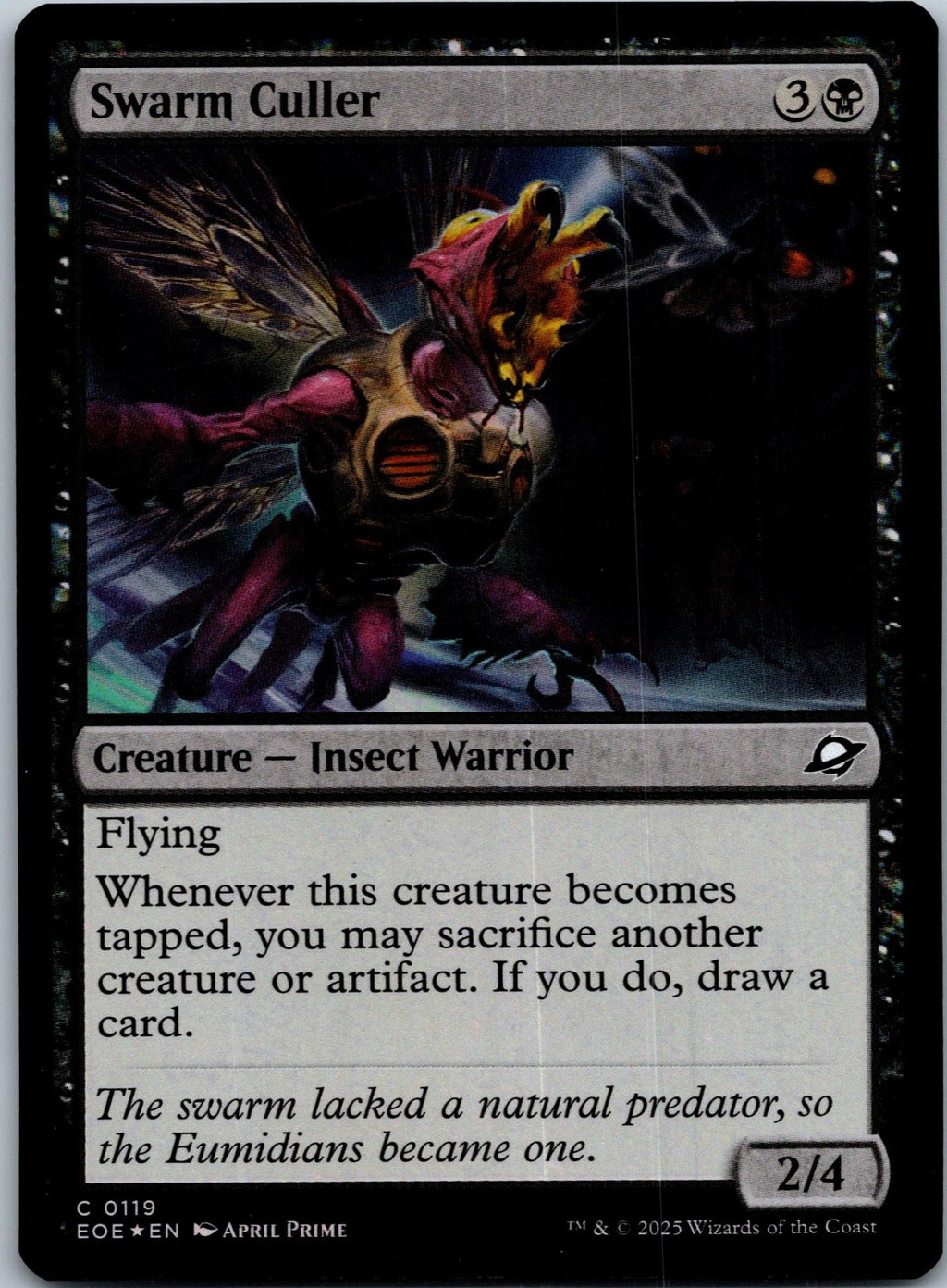 Swarm Culler 119 Common Edge of Eternities Magic: The Gathering Near Mint