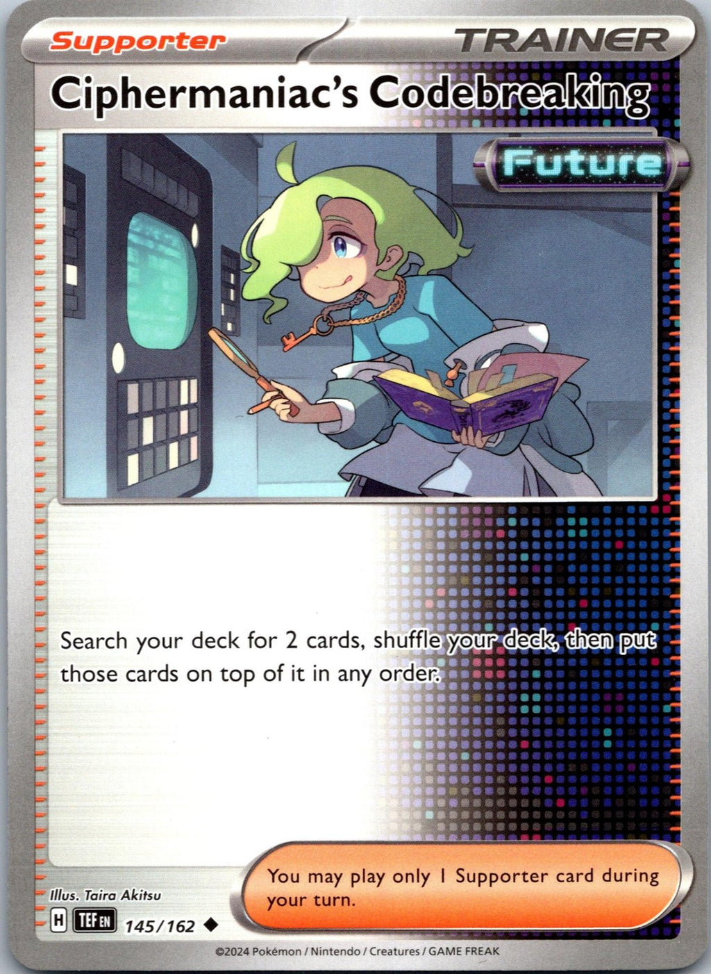 Ciphermaniac's Codebreaking 145/162 Uncommon Temporal Forces Pokemon Near Mint