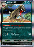Mabosstiff 063/091 Rare Paldean Fates Pokemon Near Mint