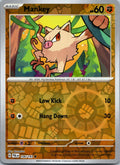 Mankey 106/193 Common Paldea Evolved Pokemon Near Mint