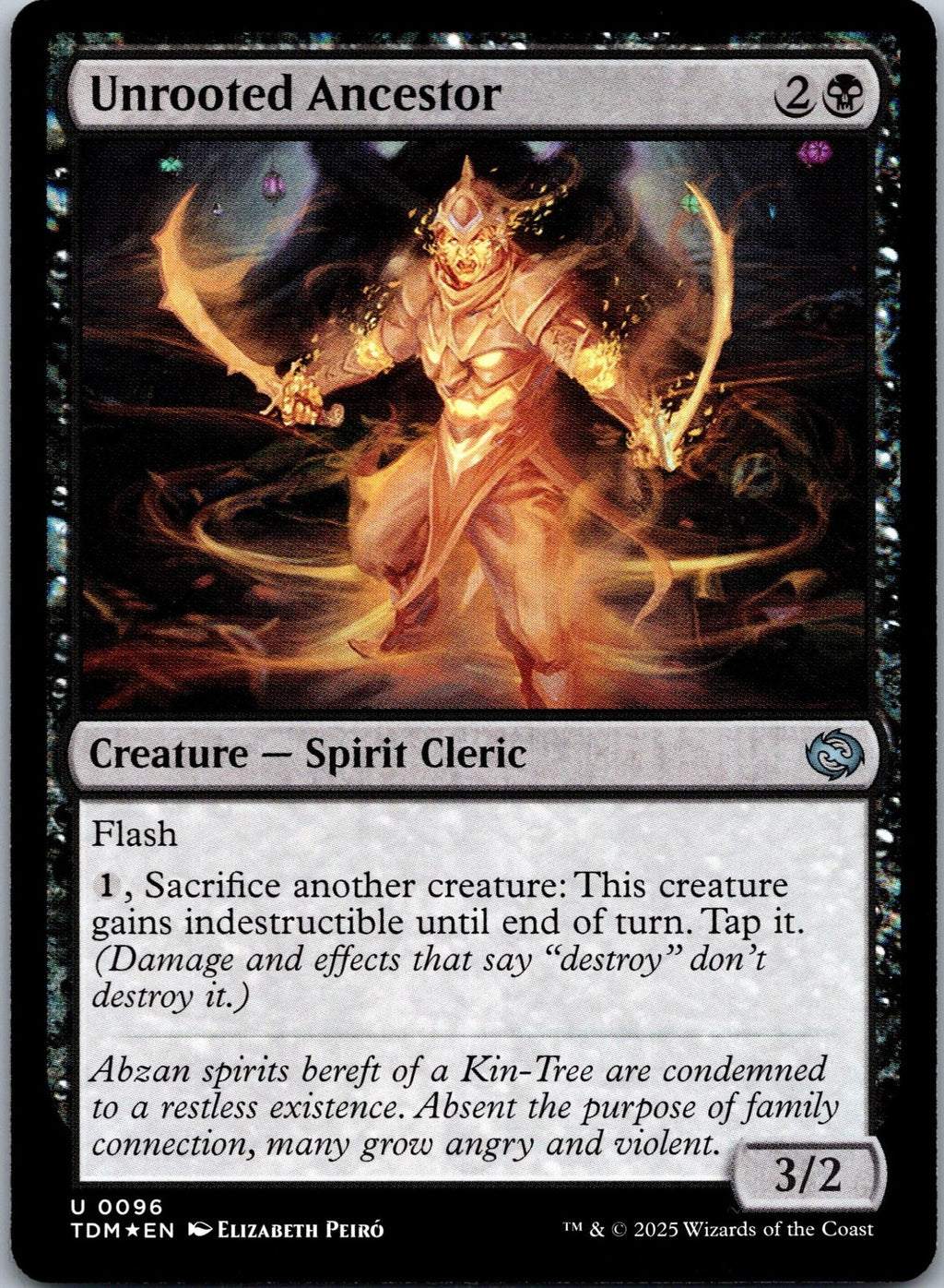 Unrooted Ancestor 96 Uncommon Tarkir: Dragonstorm Magic: The Gathering NM | HOKO