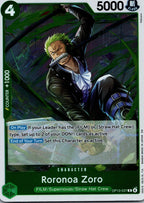 Roronoa Zoro OP13-037 Rare Carrying On His Will One Piece Foil Near Mint