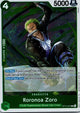 Roronoa Zoro OP13-037 Rare Carrying On His Will One Piece Foil Near Mint