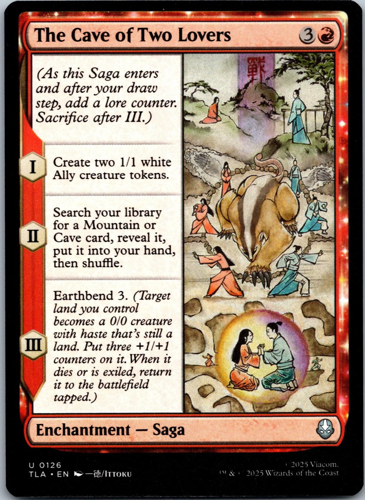 The Cave of Two Lovers 126 Avatar: The Last Airbender Magic: The Gathering NM