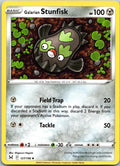 Galarian Stunfisk 127/196 Uncommon Lost Origin Pokemon Near Mint