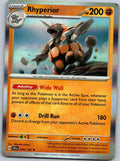 Rhyperior 76/142 Rare Stellar Crown Pokemon Near Mint