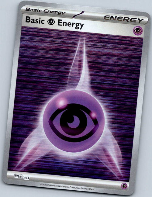 Basic Psychic Energy 021 Scarlet & Violet Energies Pokemon Near Mint