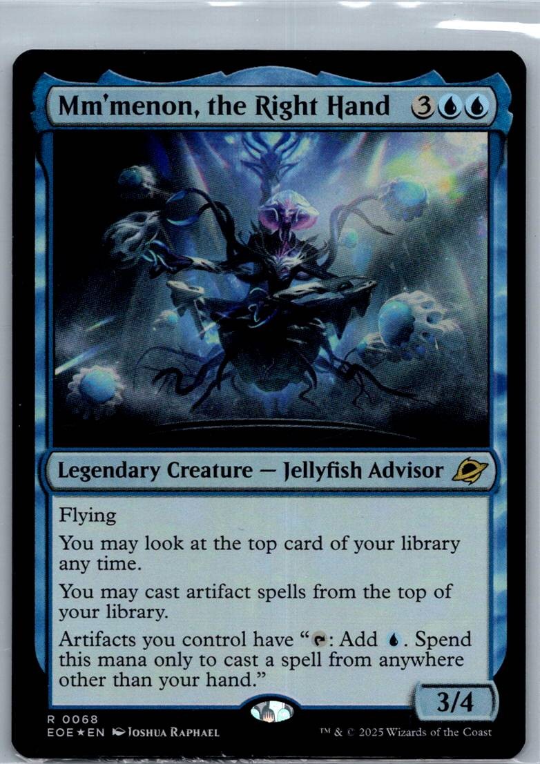 Mm'menon, the Right Hand 68 Rare Edge of Eternities Magic: The Gathering NM