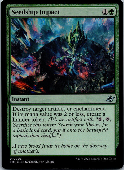 Seedship Impact 205 Uncommon Edge of Eternities Magic: The Gathering NM | HOKO