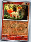 Ponyta 19/142 Common Stellar Crown Pokemon Reverse Holo Near Mint