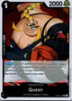 Queen OP08-080 Rare Two Legends One Piece Foil Near Mint