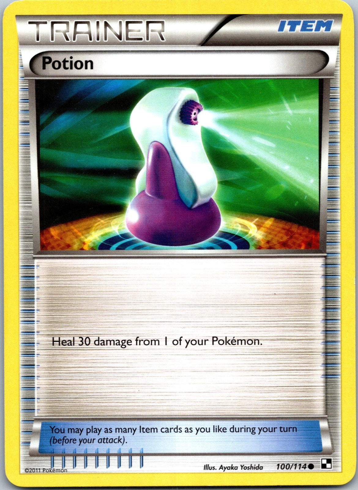 Potion 100/114 Common Black & White Pokemon Near Mint
