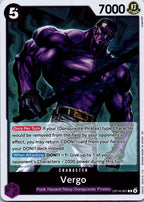 Vergo OP14-061 Rare The Azure Sea's Seven One Piece Near Mint