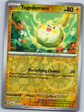 Togedemaru 54/142 Uncommon Stellar Crown Pokemon Reverse Holo Near Mint