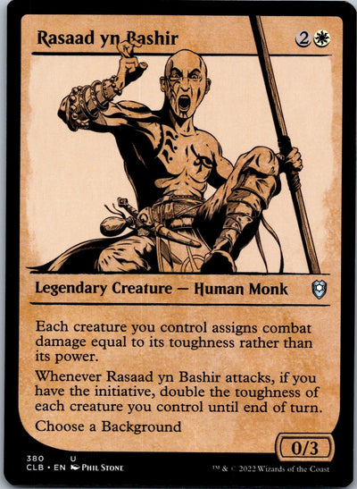 Rasaad yn Bashir Commander Legends: Magic The Gathering NM