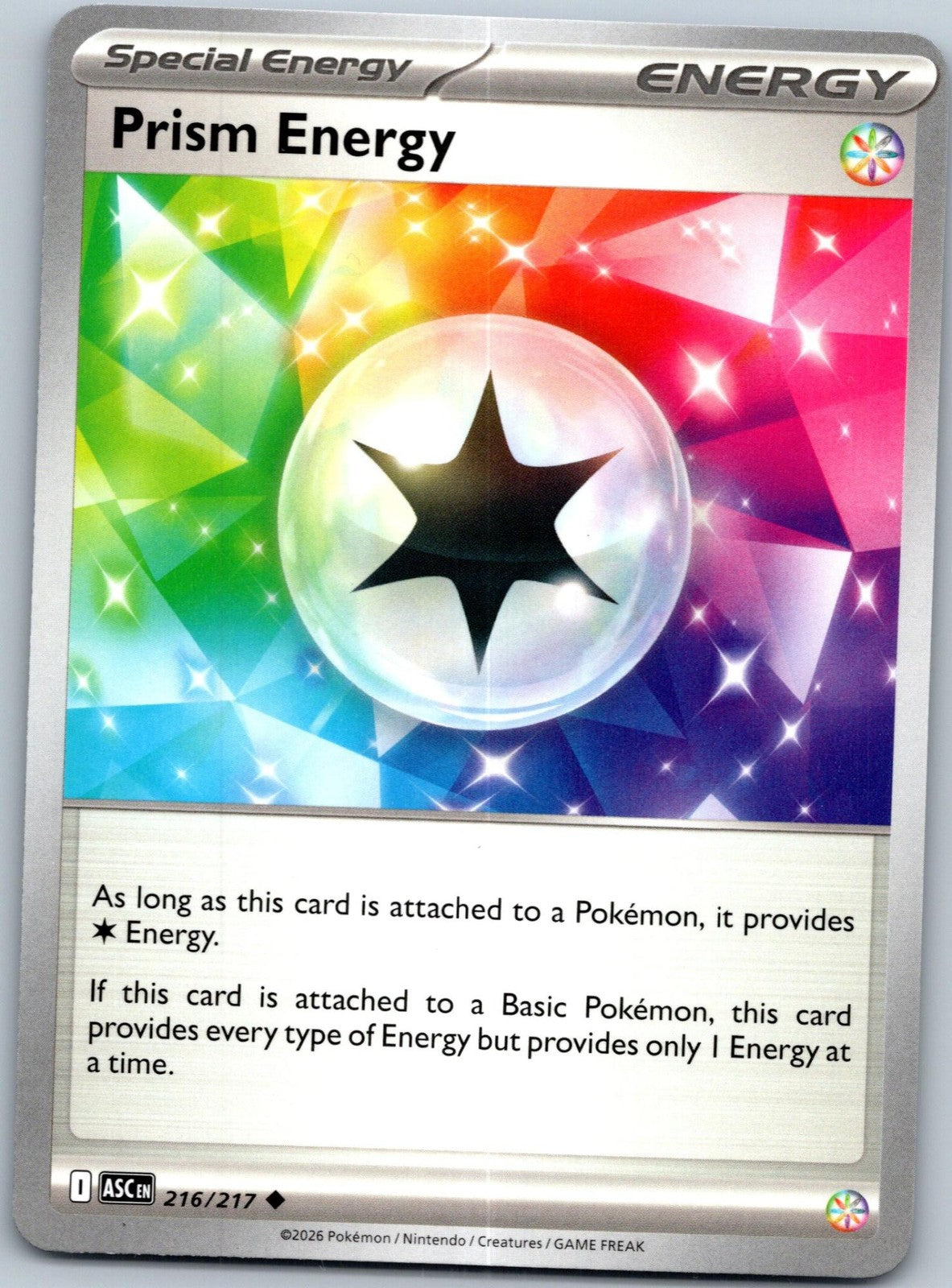 Prism Energy 216/217 Uncommon ME: Ascended Heroes Pokemon Near Mint