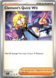 Clemont's Quick Wit 167/191 Uncommon Surging Sparks Pokemon Near Mint