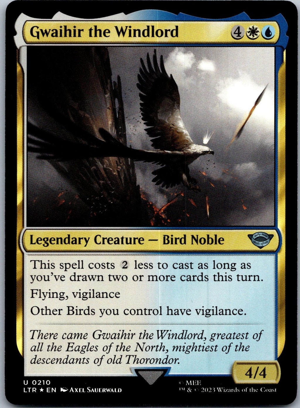 Gwaihir the Windlord The Lord of the Rings: Magic: The Gathering NM