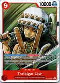 Trafalgar Law OP14-009 Super Rare The Azure Sea's Seven One Piece Near Mint
