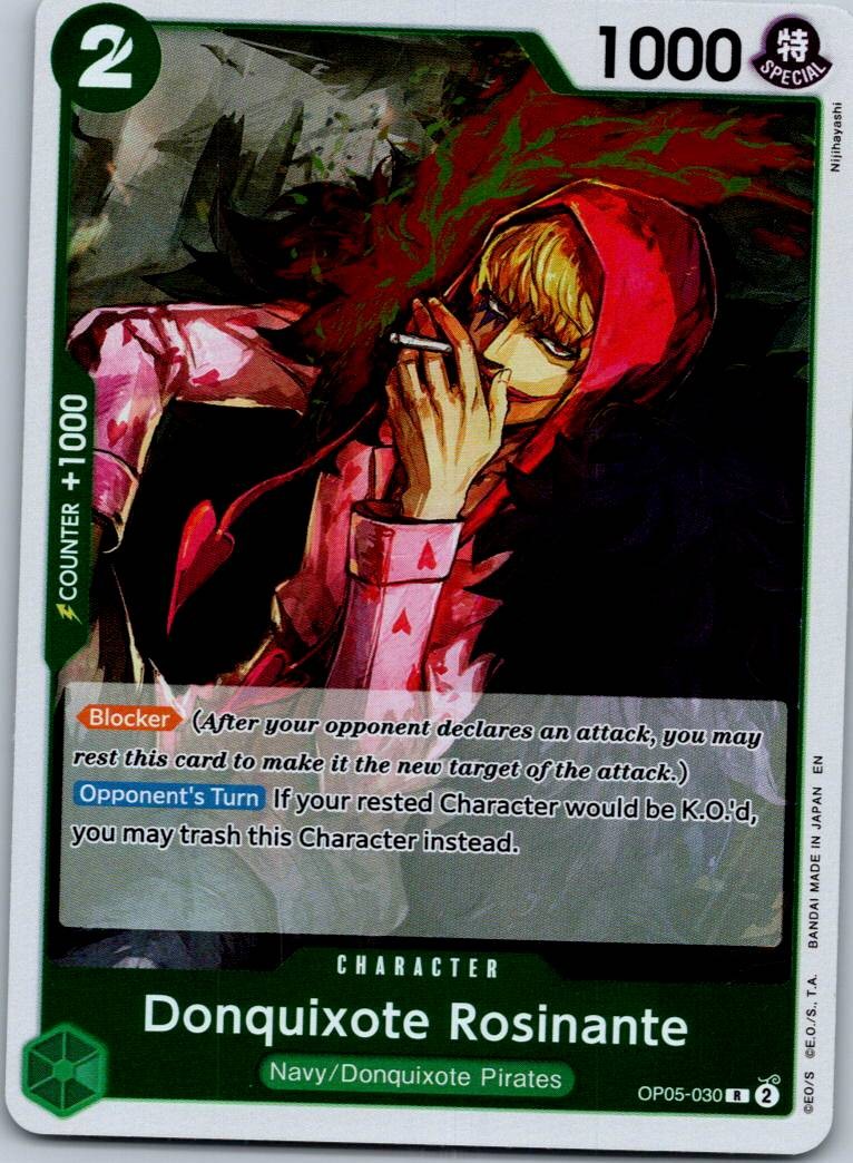 Donquixote Rosinante OP05-030 Premium Booster -The Best- Vol. 2 One Piece NM