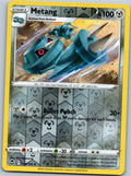 Metang 118/195 Uncommon Silver Tempest Pokemon Reverse Holo Near Mint