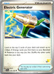 Electric Generator 170/198 Uncommon Scarlet & Violet Pokemon Near Mint