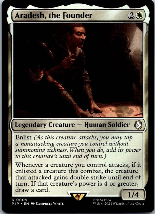 Aradesh, the Founder 9 Rare Universes Beyond: Fallout Magic: The Gathering NM