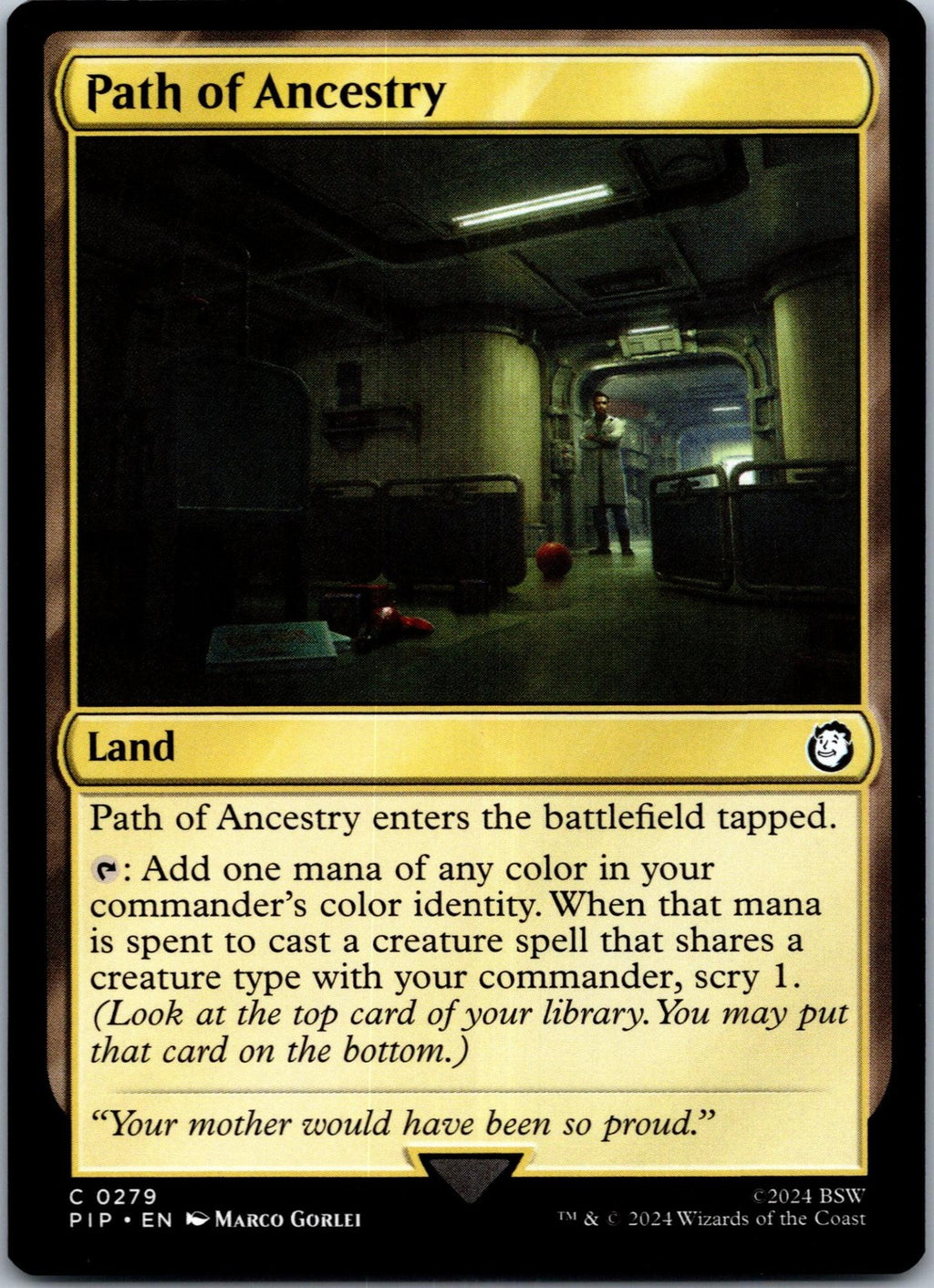 Path of Ancestry 279 Common Universes Beyond: Fallout Magic: The Gathering NM