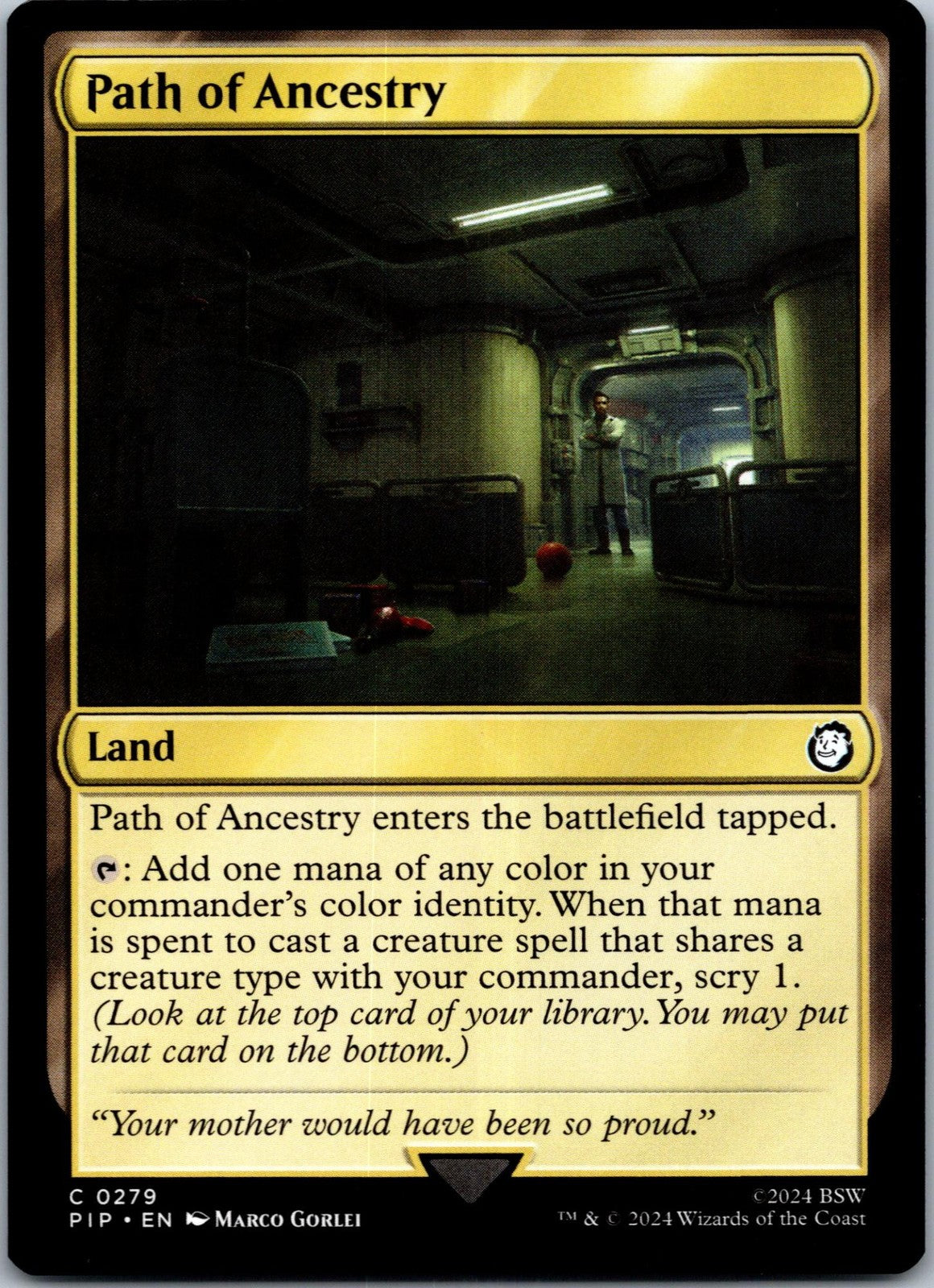 Path of Ancestry 279 Common Universes Beyond: Fallout Magic: The Gathering NM