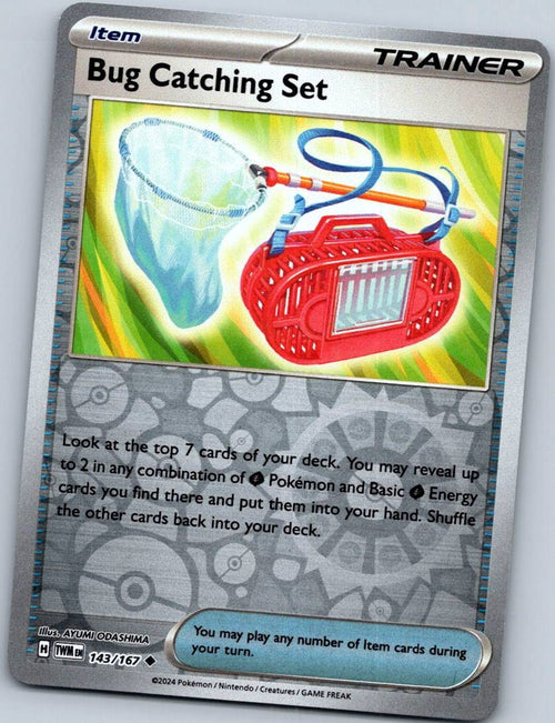 Bug Catching Set 143/167 Reverse Prize Pack Series Cards Pokemon Near Mint
