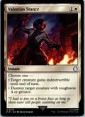 Valorous Stance 174 Uncommon Universes Beyond: Fallout Magic: The Gathering NM