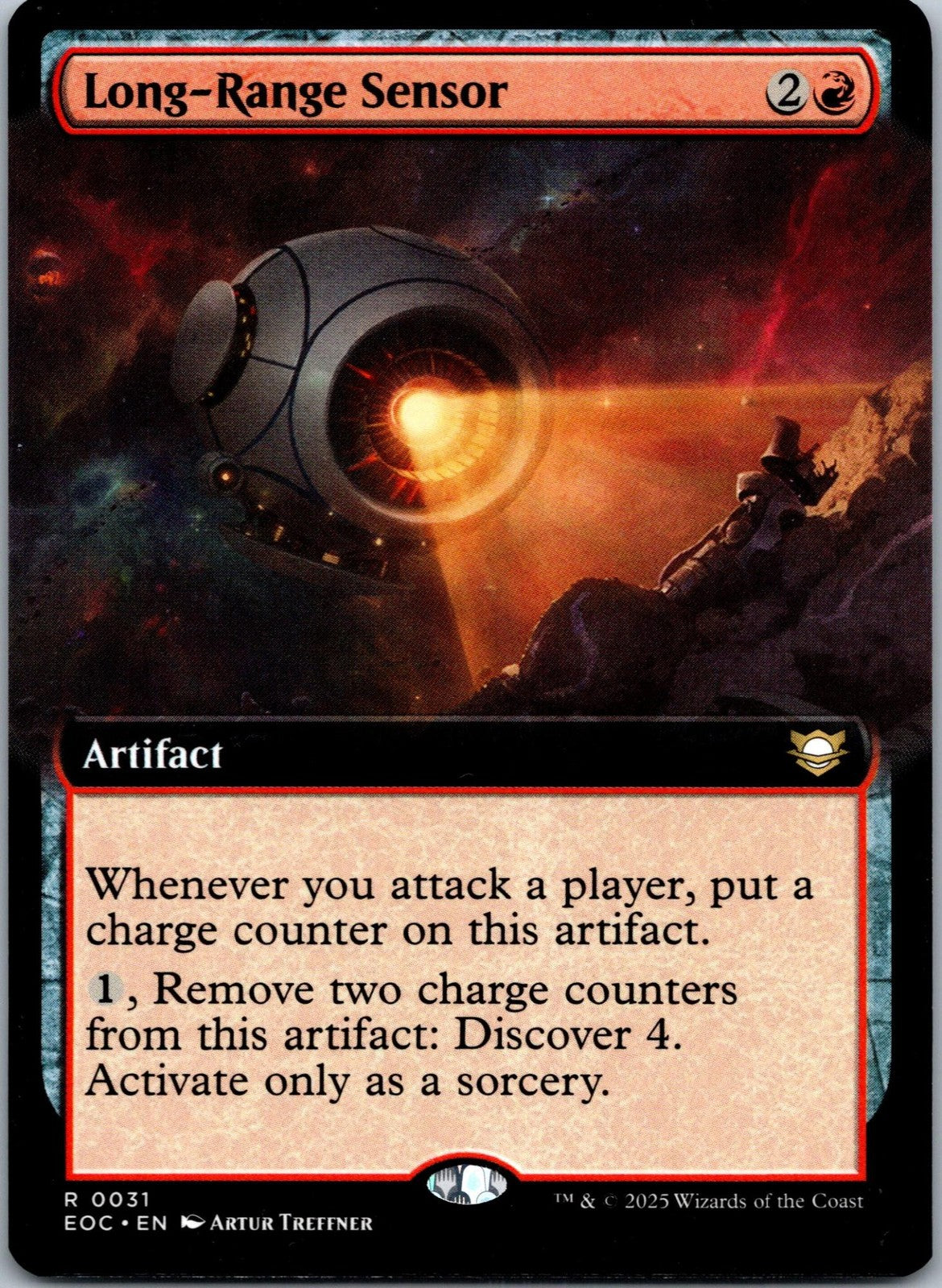 Long-Range Sensor Commander: Edge of Eternities Magic: The Gathering NM