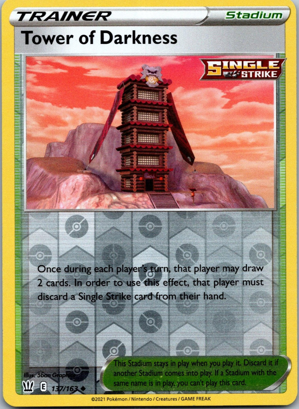 Tower of Darkness 137/163 Uncommon Battle Styles Pokemon Near Mint