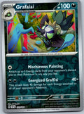 Grafaiai 121/191 Uncommon Surging Sparks Pokemon Reverse Holo Near Mint