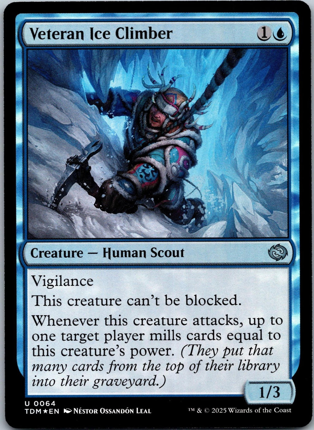 Veteran Ice Climber 64 Uncommon Tarkir: Dragonstorm Magic: The Gathering NM