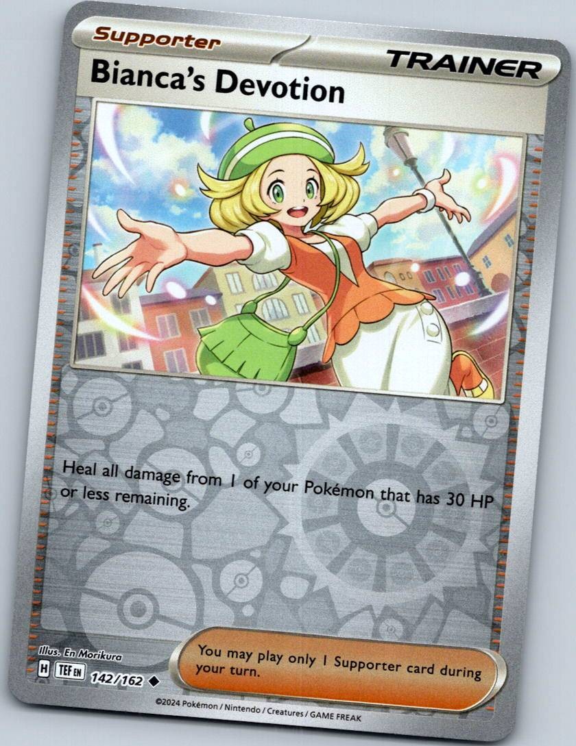Bianca's Devotion 142/162 Reverse Temporal Forces Pokemon Near Mint