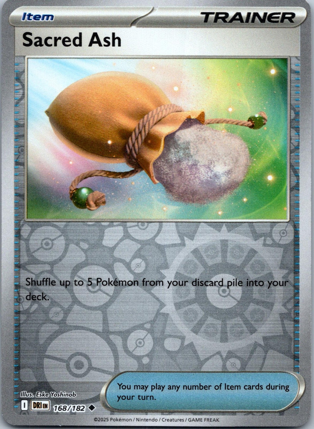 Sacred Ash 168/182 Uncommon Destined Rivals Pokemon Near Mint