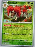 Sawsbuck 017/162 Uncommon Temporal Forces Pokemon Reverse Holo Near Mint