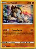 Terrakion 097/195 Holo Rare Silver Tempest Pokemon Near Mint