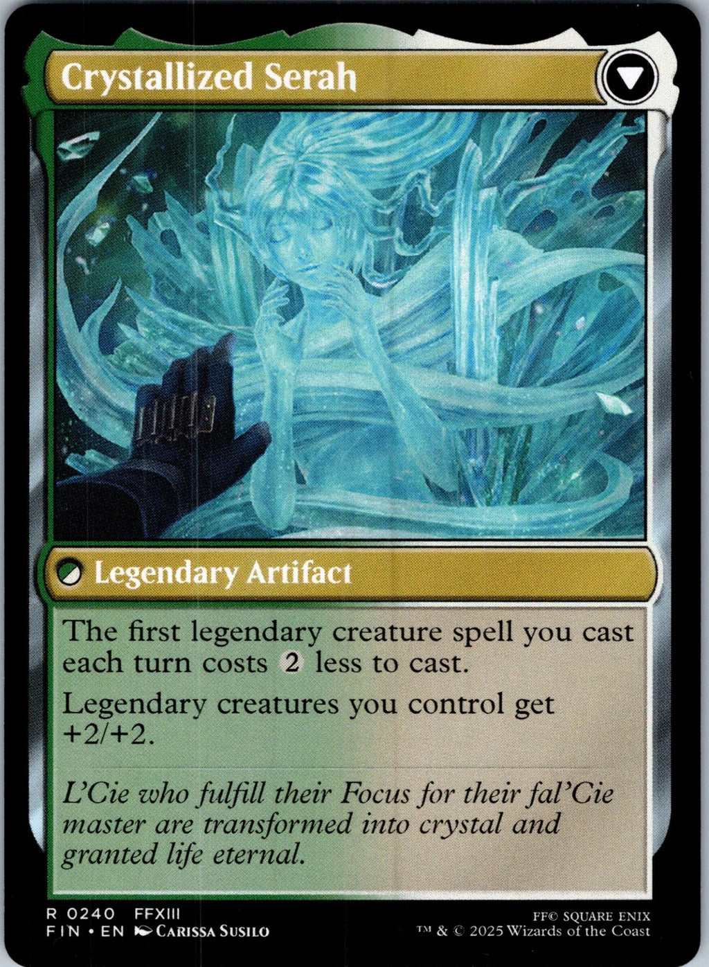 Serah Farron 240 Rare FINAL FANTASY Magic: The Gathering Near Mint