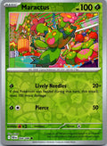 Maractus 008/086 Common Black Bolt Pokemon Near Mint