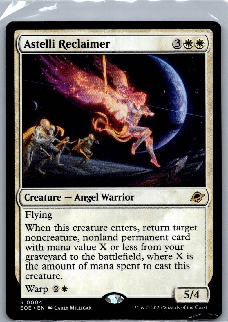 Astelli Reclaimer 4 Rare Edge of Eternities Magic: The Gathering Near Mint foil