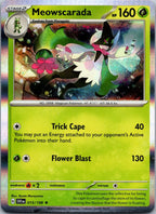 Meowscarada 015/198 Rare Scarlet & Violet Pokemon Near Mint