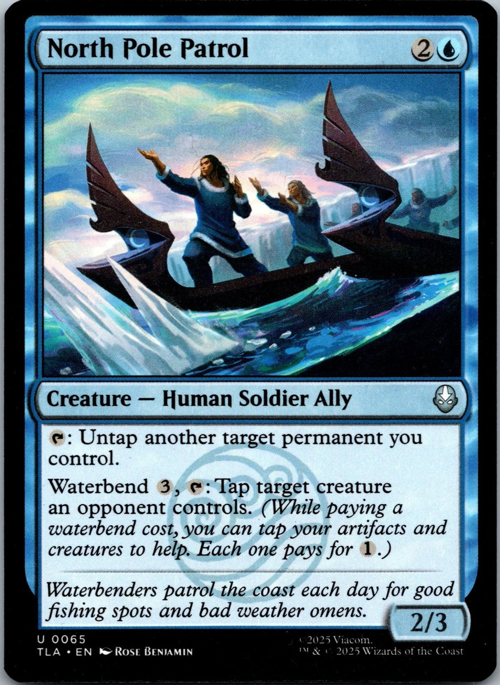 North Pole Patrol 65 Uncommon Avatar: The Last Airbender Magic: The Gathering NM